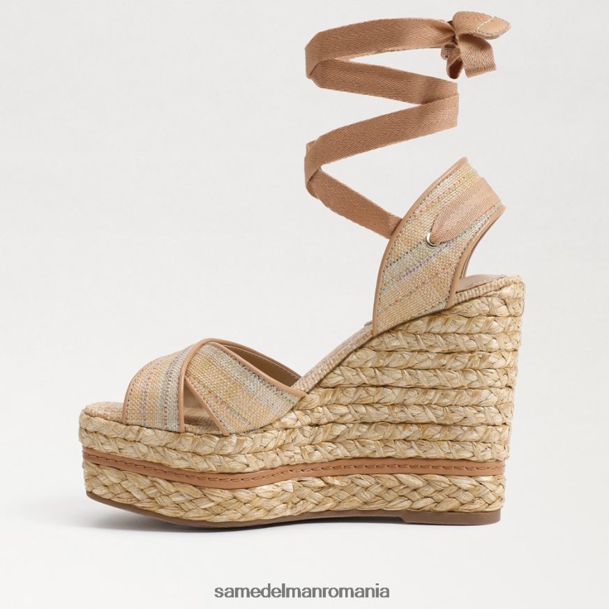 Sam Edelman încălţăminte multi rafie naturala femei sandale cu pană vaughn espadrile HN448Z244