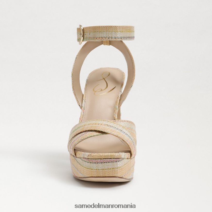 Sam Edelman încălţăminte multi rafie naturala femei sandale cu platformă kayna HN448Z510