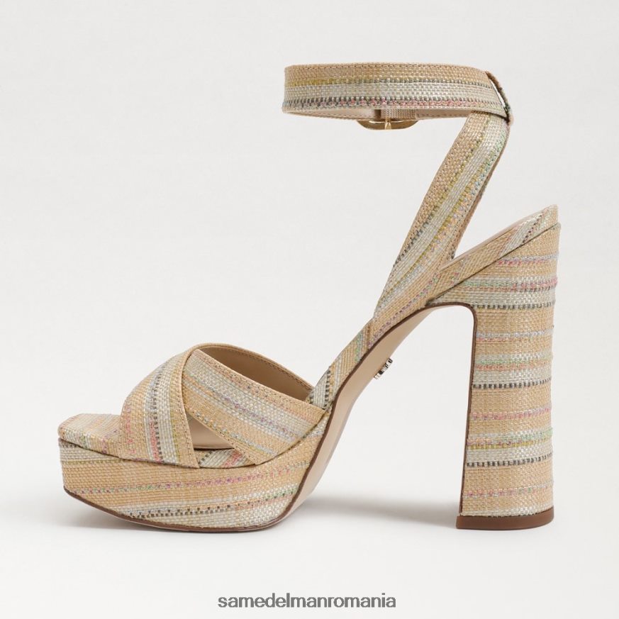 Sam Edelman încălţăminte multi rafie naturala femei sandale cu platformă kayna HN448Z510