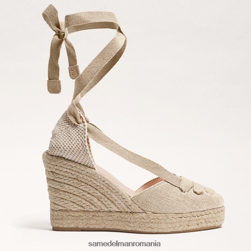 Sam Edelman încălţăminte natural femei sandale cu pană margherita espadrile HN448Z85