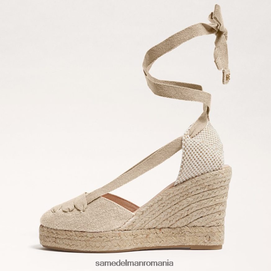 Sam Edelman încălţăminte natural femei sandale cu pană margherita espadrile HN448Z85