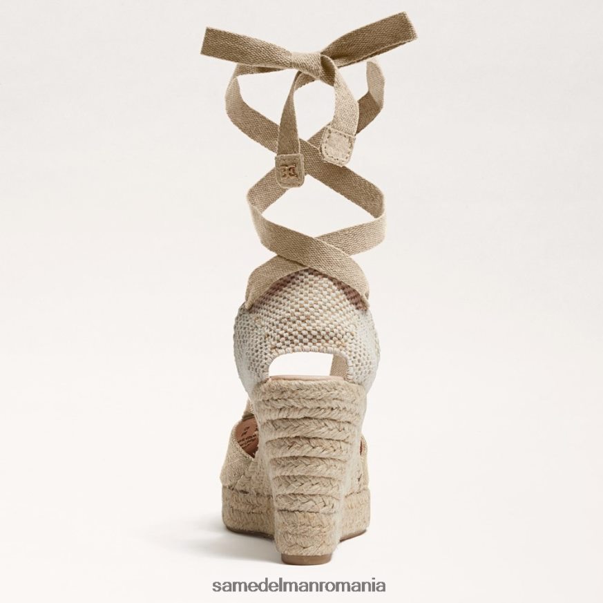 Sam Edelman încălţăminte natural femei sandale cu pană margherita espadrile HN448Z85