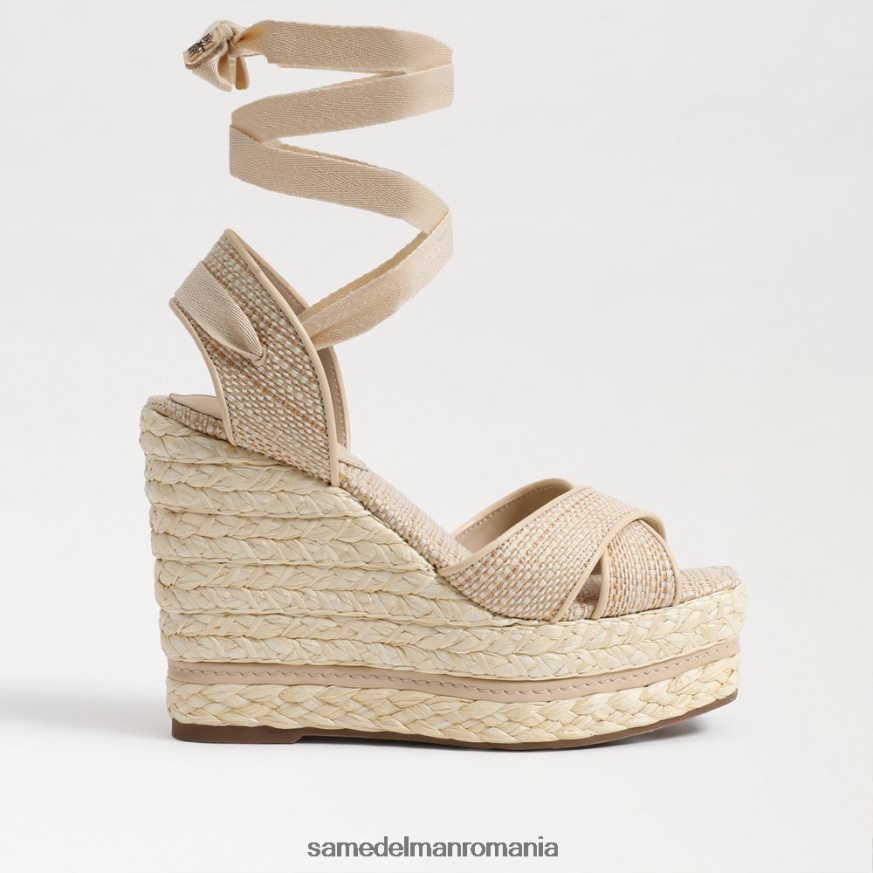 Sam Edelman încălţăminte natural femei sandale cu pană vaughn espadrile HN448Z246