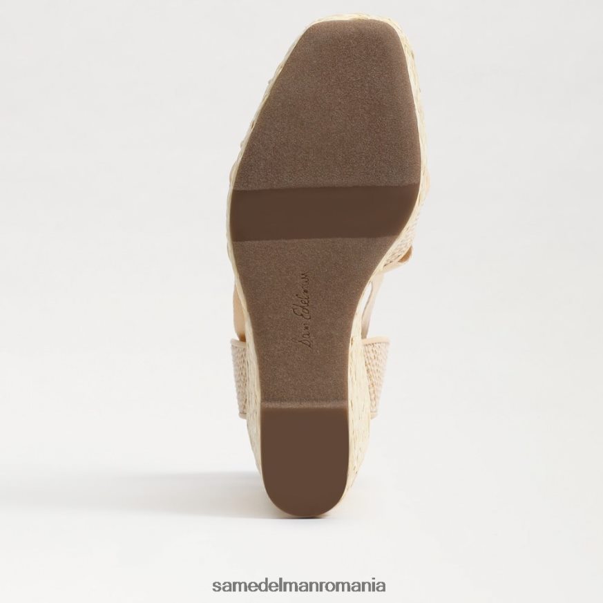 Sam Edelman încălţăminte natural femei sandale cu pană vaughn espadrile HN448Z246