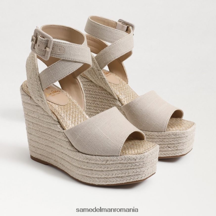 Sam Edelman încălţăminte natural femei vada sandale cu pană espadrile HN448Z382