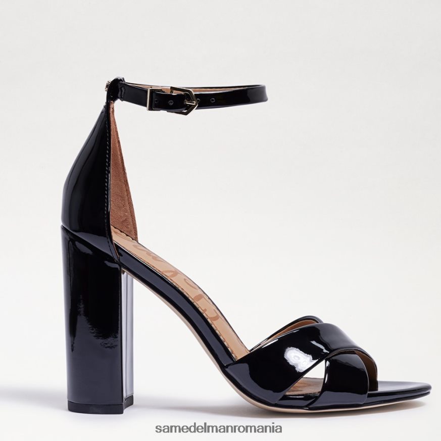 Sam Edelman încălţăminte negru femei sandală yancy cu curea la gleznă HN448Z772