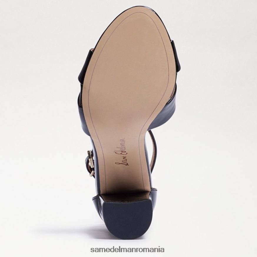 Sam Edelman încălţăminte negru femei sandală yancy cu curea la gleznă HN448Z772