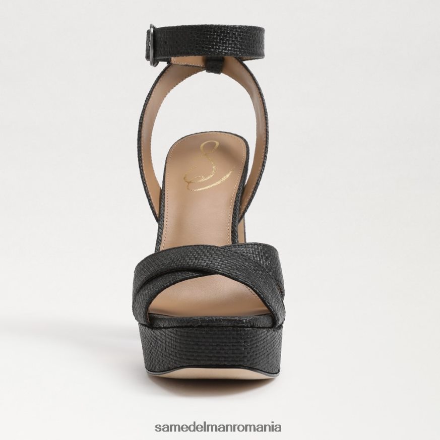 Sam Edelman încălţăminte negru femei sandale cu platformă kayna HN448Z513