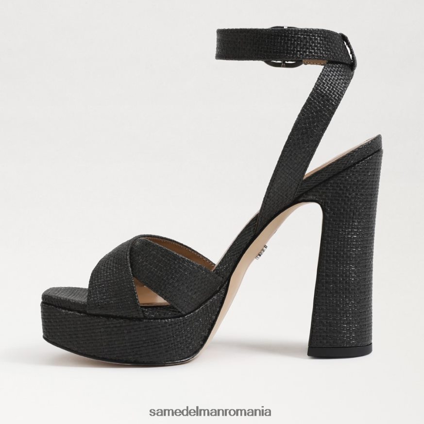 Sam Edelman încălţăminte negru femei sandale cu platformă kayna HN448Z513