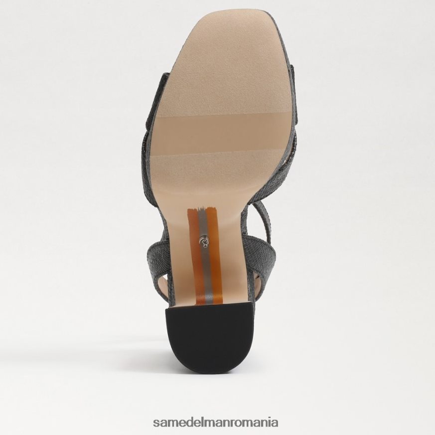 Sam Edelman încălţăminte negru femei sandale cu platformă kayna HN448Z513