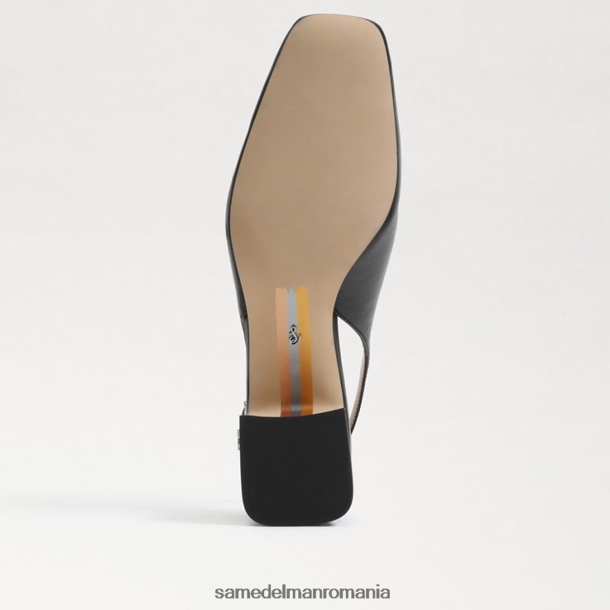 Sam Edelman încălţăminte negru femei terra slingback kitten heel HN448Z189