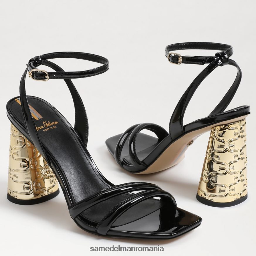 Sam Edelman încălţăminte negru femei toc bloc kayden HN448Z713