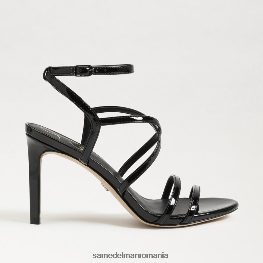 Sam Edelman încălţăminte negru femei toc cu bretele delanie HN448Z648