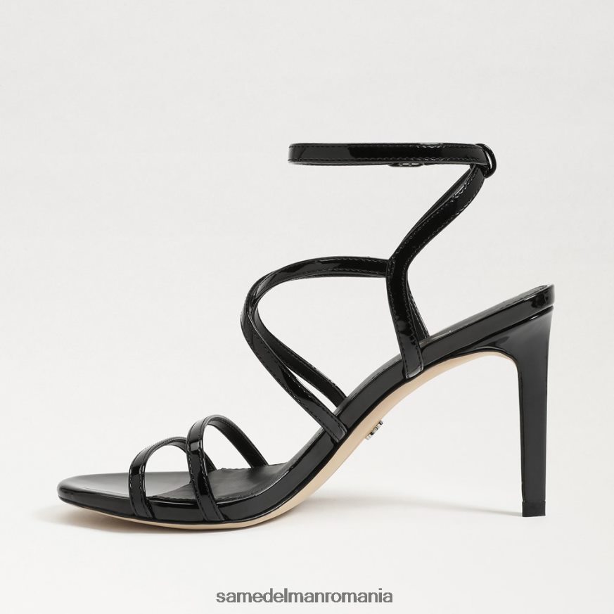 Sam Edelman încălţăminte negru femei toc cu bretele delanie HN448Z648