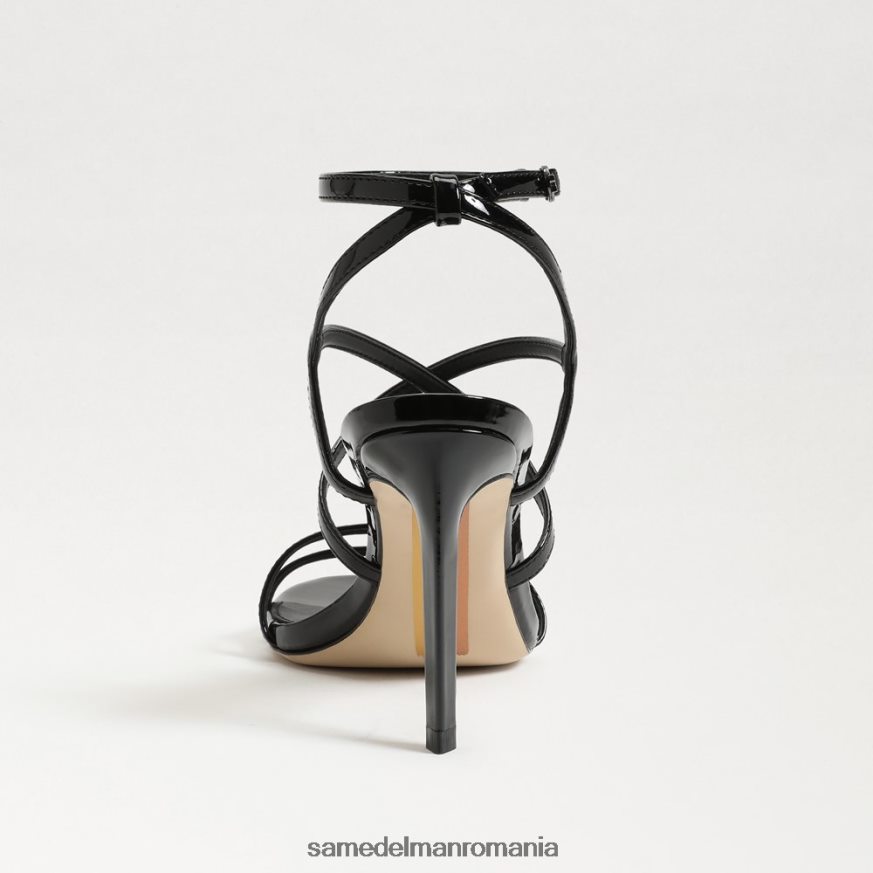 Sam Edelman încălţăminte negru femei toc cu bretele delanie HN448Z648