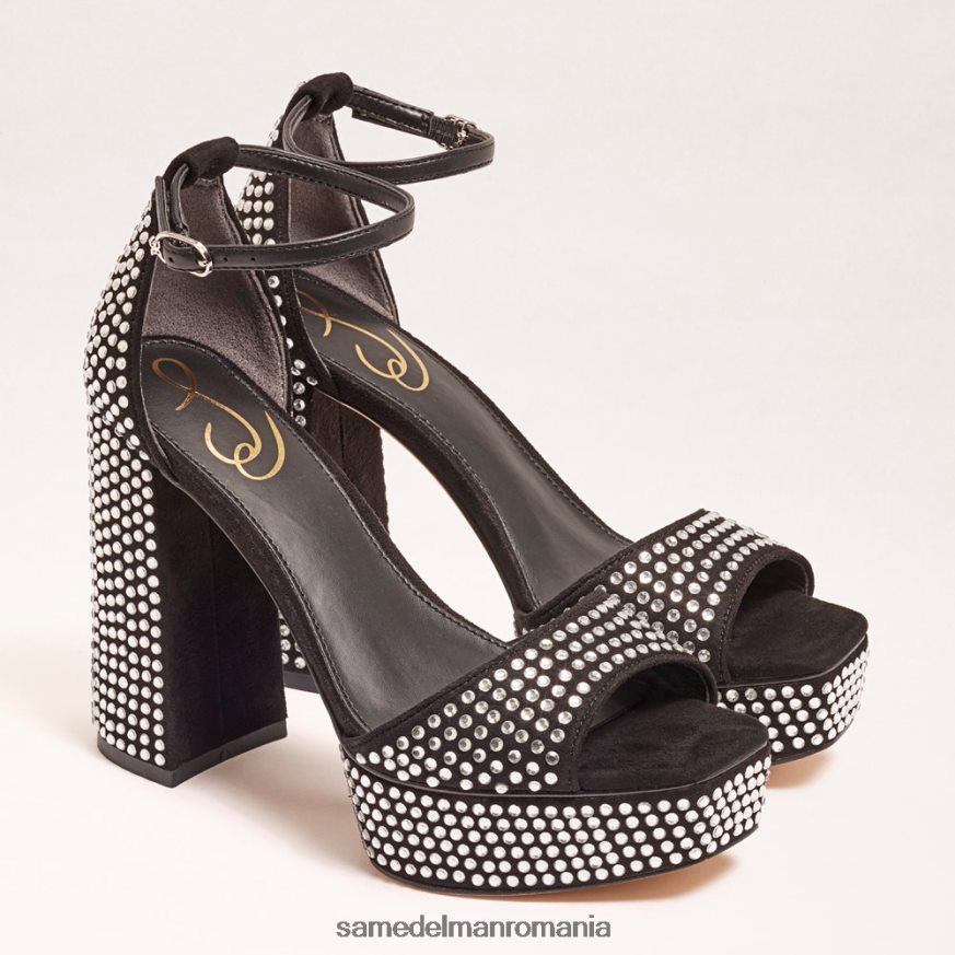 Sam Edelman încălţăminte negru femei toc platforma nellie glitz HN448Z453
