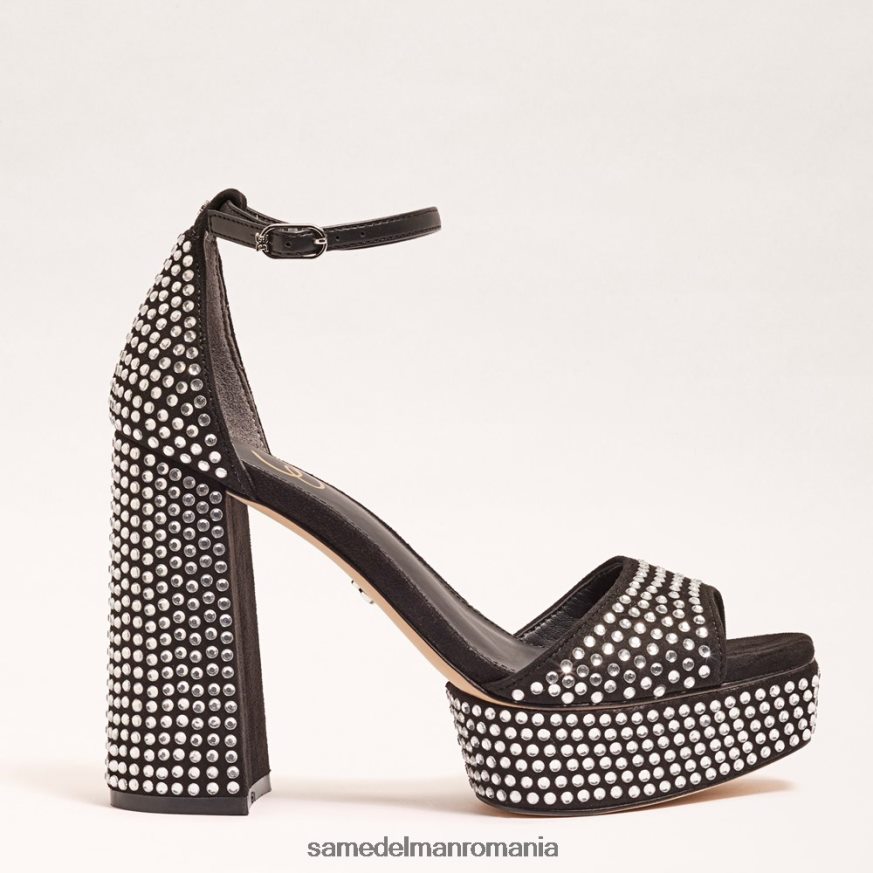 Sam Edelman încălţăminte negru femei toc platforma nellie glitz HN448Z453