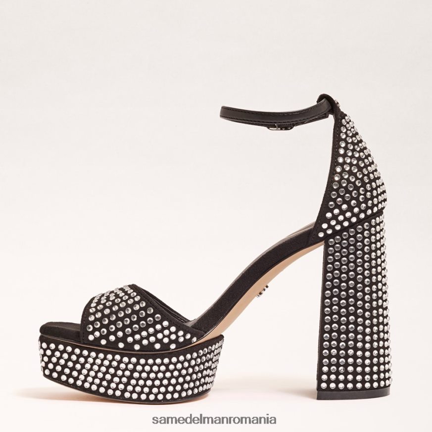 Sam Edelman încălţăminte negru femei toc platforma nellie glitz HN448Z453