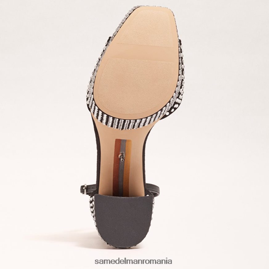 Sam Edelman încălţăminte negru femei toc platforma nellie glitz HN448Z453