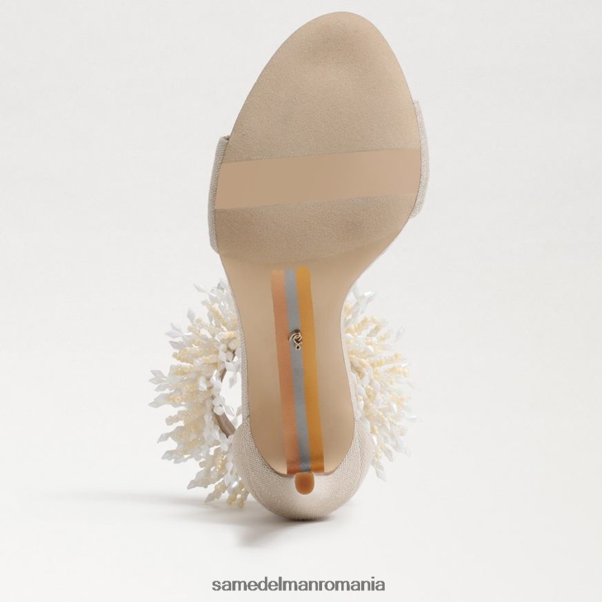 Sam Edelman încălţăminte nisip femei toc cu bandă la gleznă cu margele Gillie HN448Z604