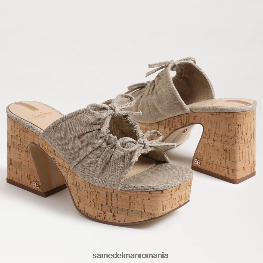 Sam Edelman încălţăminte întuneric natural femei toc cu platformă dova HN448Z350