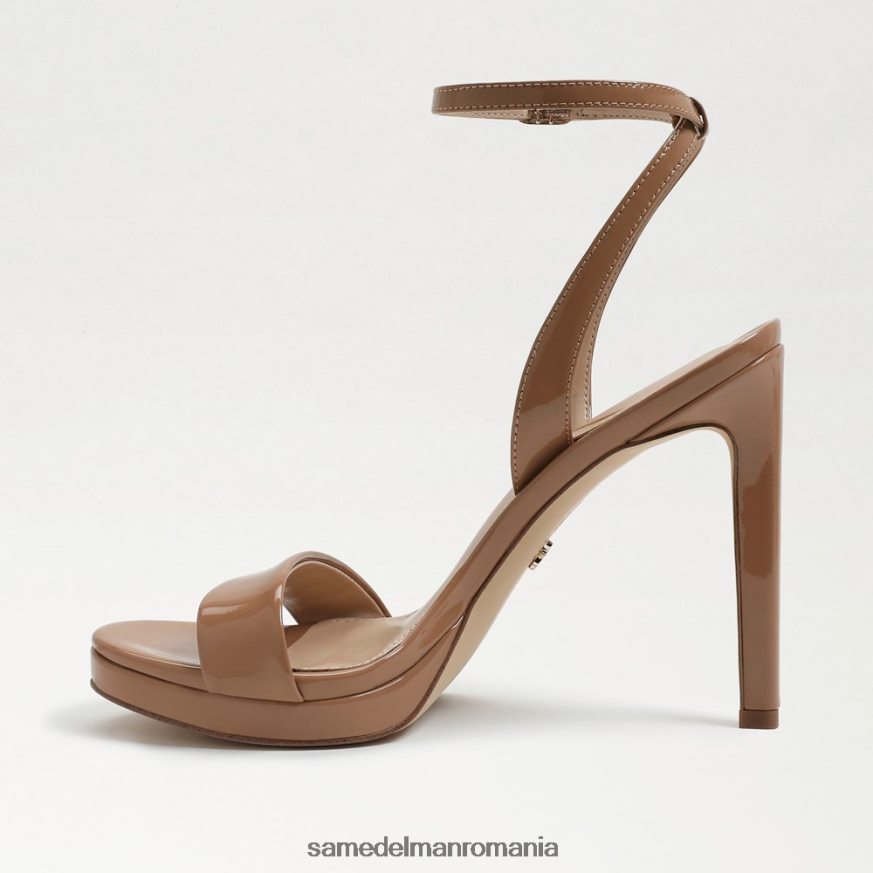 Sam Edelman încălţăminte patent de blush rosa femei jad curea la gleznă toc HN448Z390