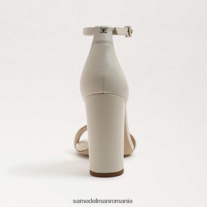 Sam Edelman încălţăminte piele de fildeș modernă femei sandale cu toc bloc yaro HN448Z329