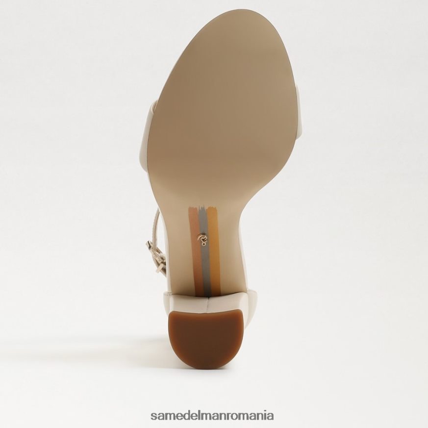 Sam Edelman încălţăminte piele de fildeș modernă femei sandale cu toc bloc yaro HN448Z329