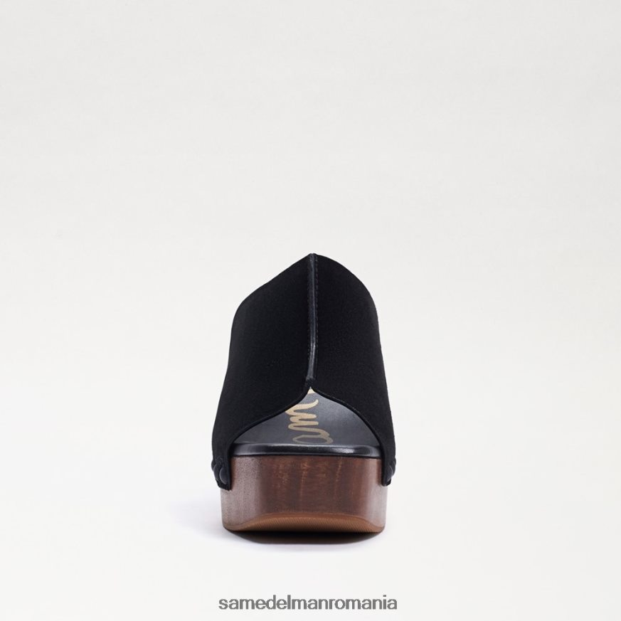 Sam Edelman încălţăminte piele intoarsa neagra femei josselyn mule HN448Z640