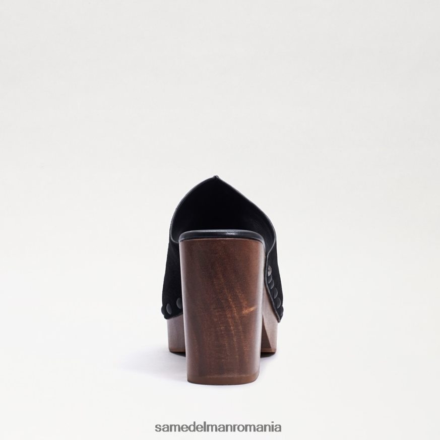 Sam Edelman încălţăminte piele intoarsa neagra femei josselyn mule HN448Z640