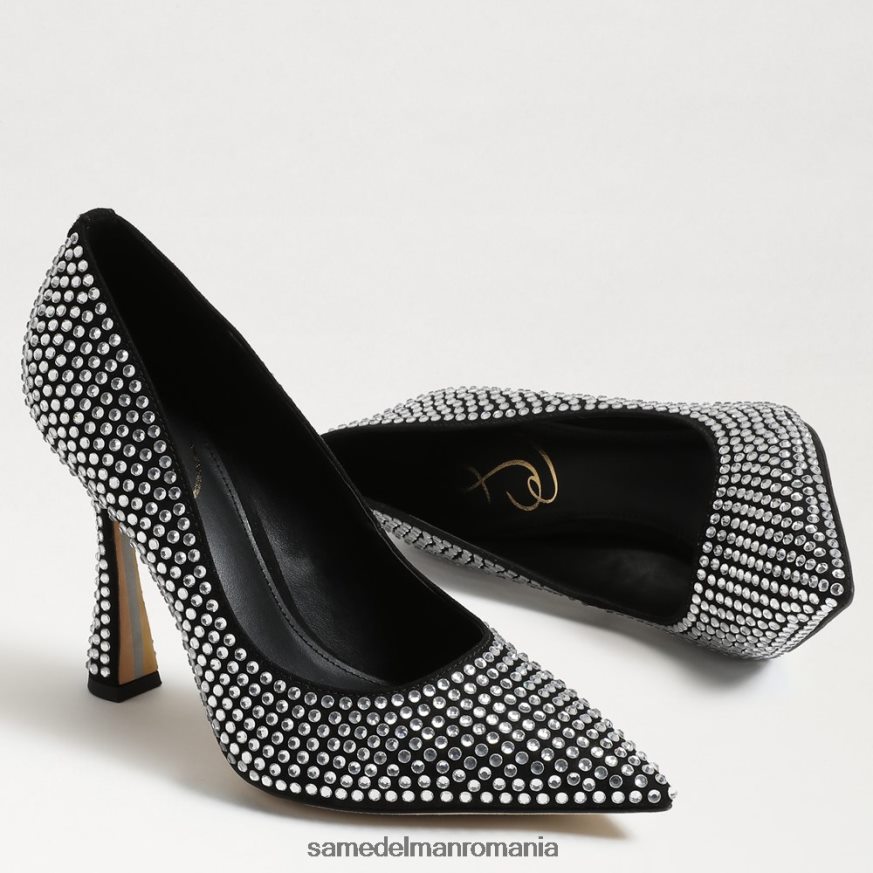 Sam Edelman încălţăminte piele intoarsa neagra femei pompă antonia glitz HN448Z863