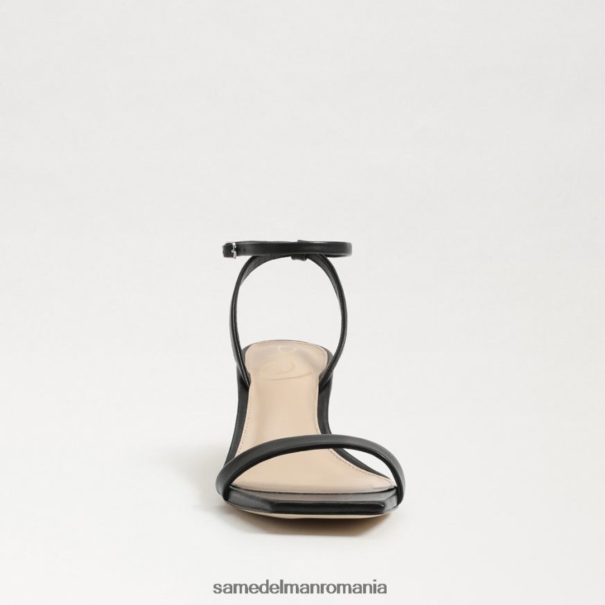 Sam Edelman încălţăminte piele neagra femei rayelle kitten heel HN448Z679