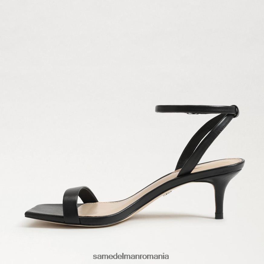 Sam Edelman încălţăminte piele neagra femei rayelle kitten heel HN448Z679