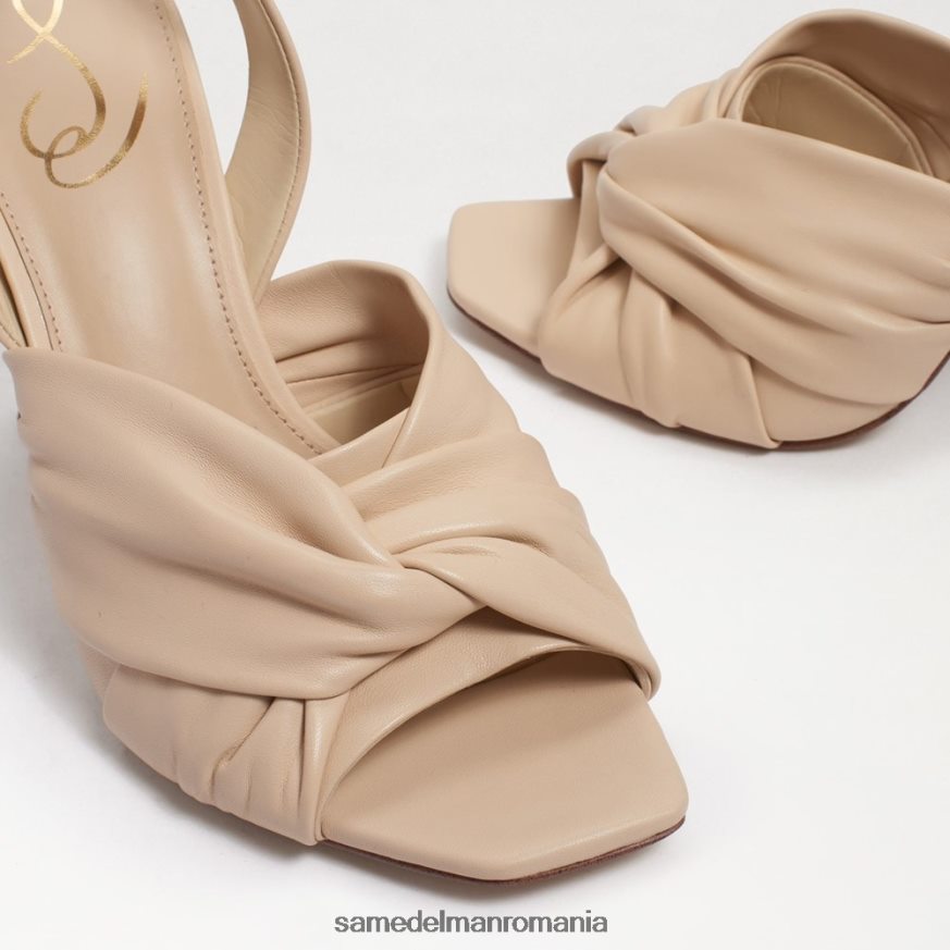 Sam Edelman încălţăminte piele nisip de vară femei sandale cu toc cu bretele lenora HN448Z867