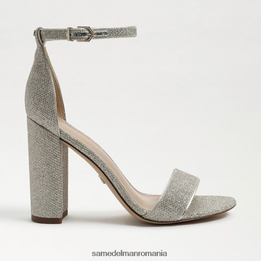 Sam Edelman încălţăminte plasă aurie deschisă femei sandale cu toc bloc yaro HN448Z319