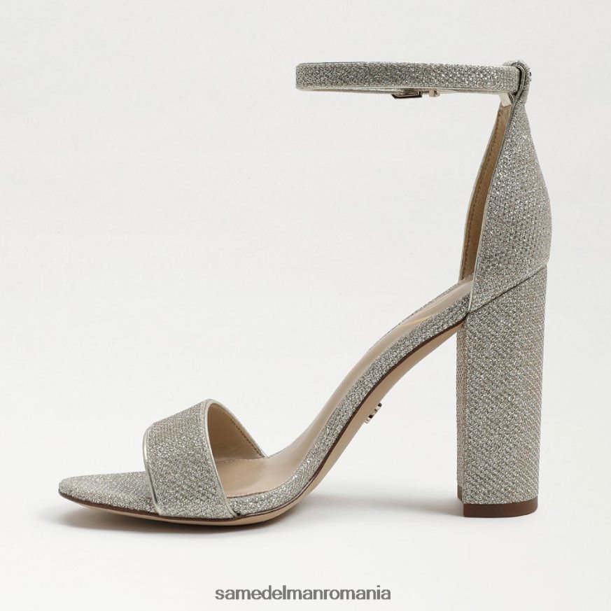 Sam Edelman încălţăminte plasă aurie deschisă femei sandale cu toc bloc yaro HN448Z319