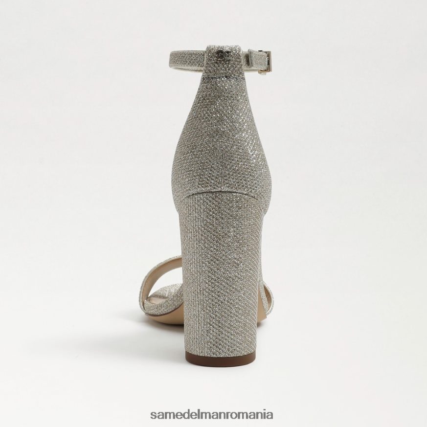 Sam Edelman încălţăminte plasă aurie deschisă femei sandale cu toc bloc yaro HN448Z319