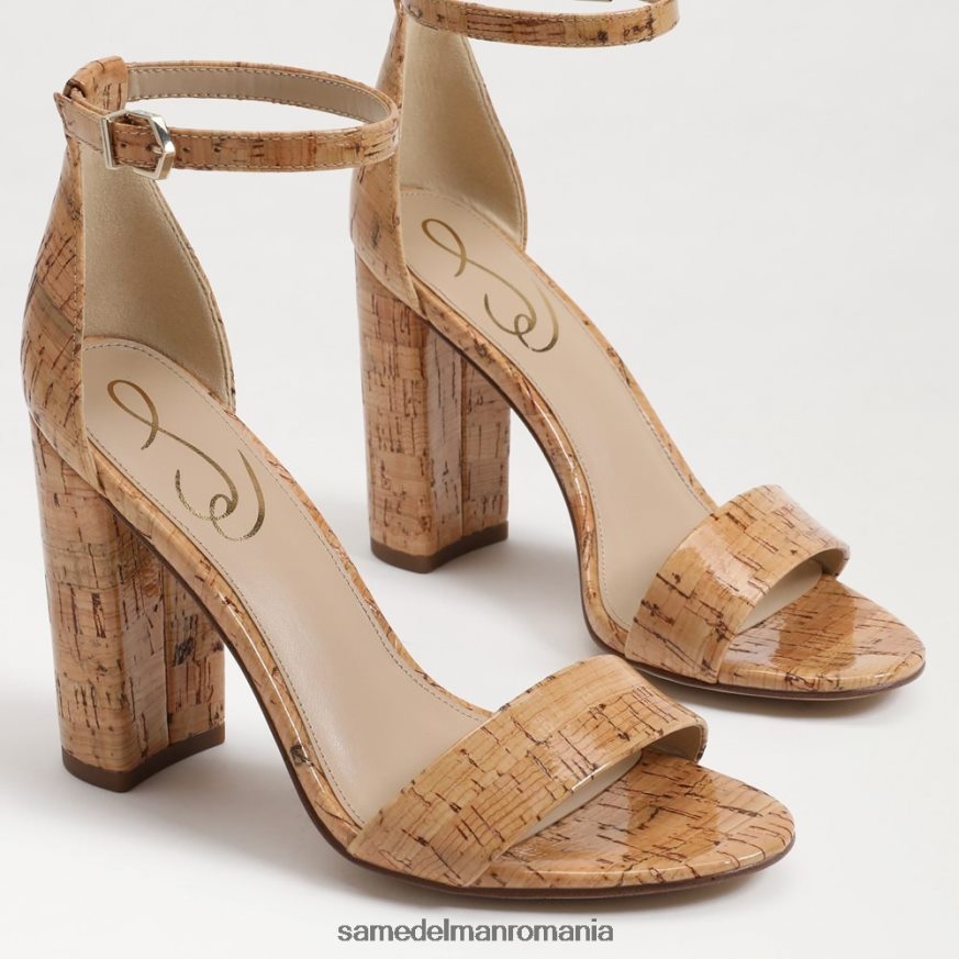 Sam Edelman încălţăminte plută naturală femei sandale cu toc bloc yaro HN448Z334