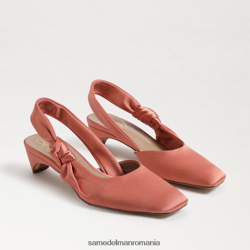 Sam Edelman încălţăminte portocaliu canion femei meredith slingback kitten heel HN448Z878
