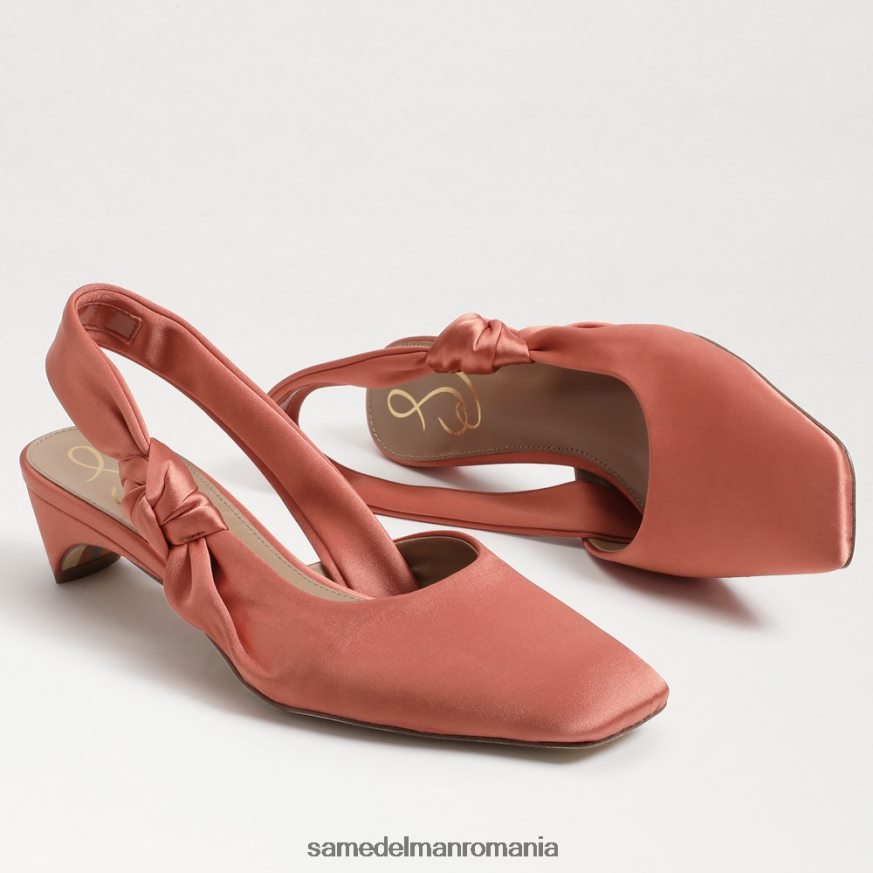 Sam Edelman încălţăminte portocaliu canion femei meredith slingback kitten heel HN448Z878
