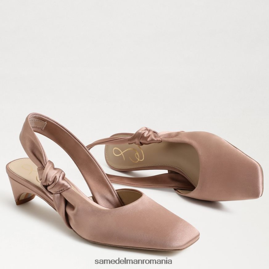 Sam Edelman încălţăminte pralină moale femei meredith slingback kitten heel HN448Z877