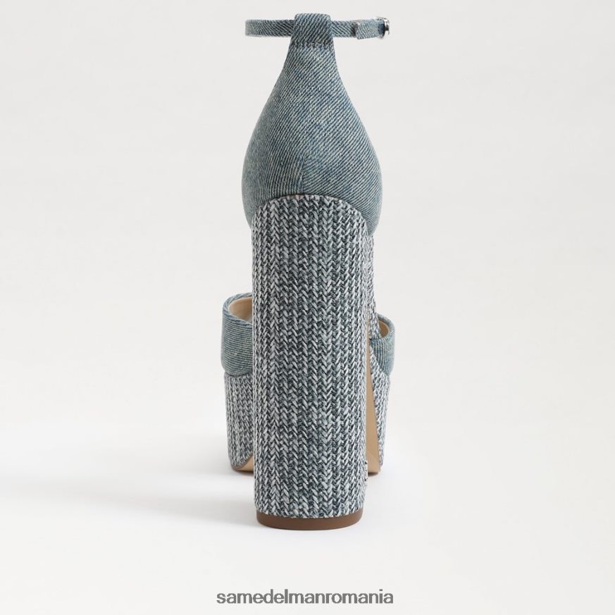 Sam Edelman încălţăminte spalat nou albastru femei toc platforma kori HN448Z238