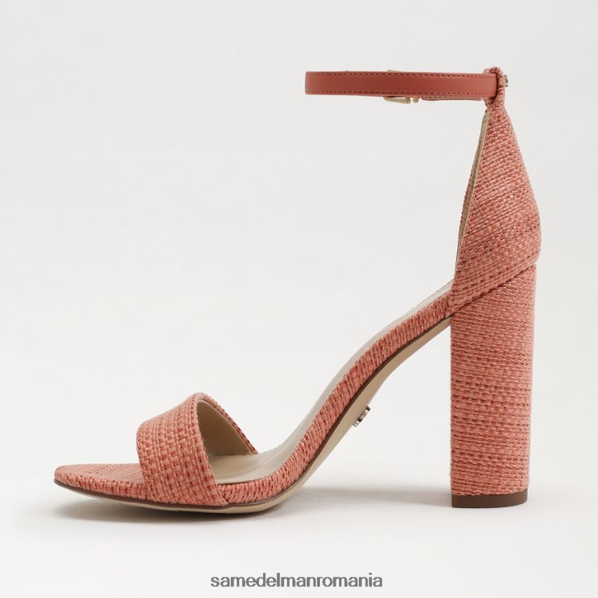 Sam Edelman încălţăminte stuc roz femei sandale cu toc bloc yaro HN448Z323