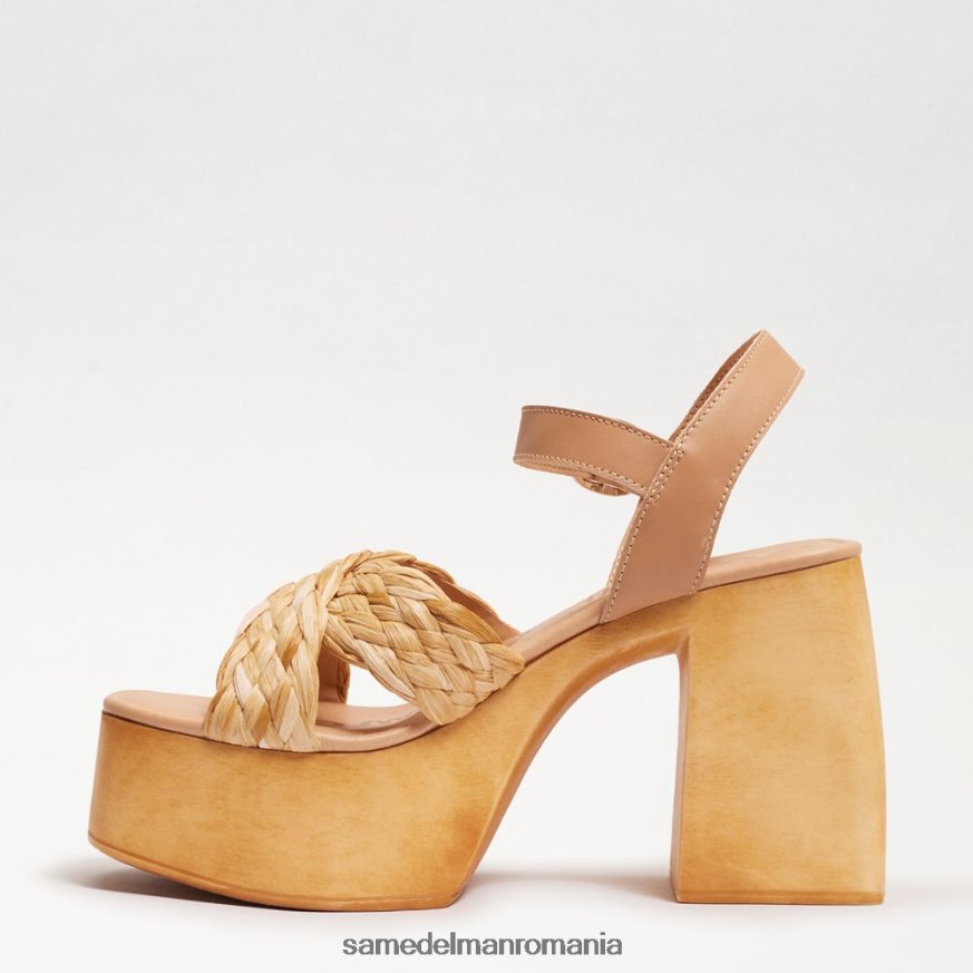 Sam Edelman încălţăminte tan multi femei suzannah platformă cu toc bloc HN448Z566