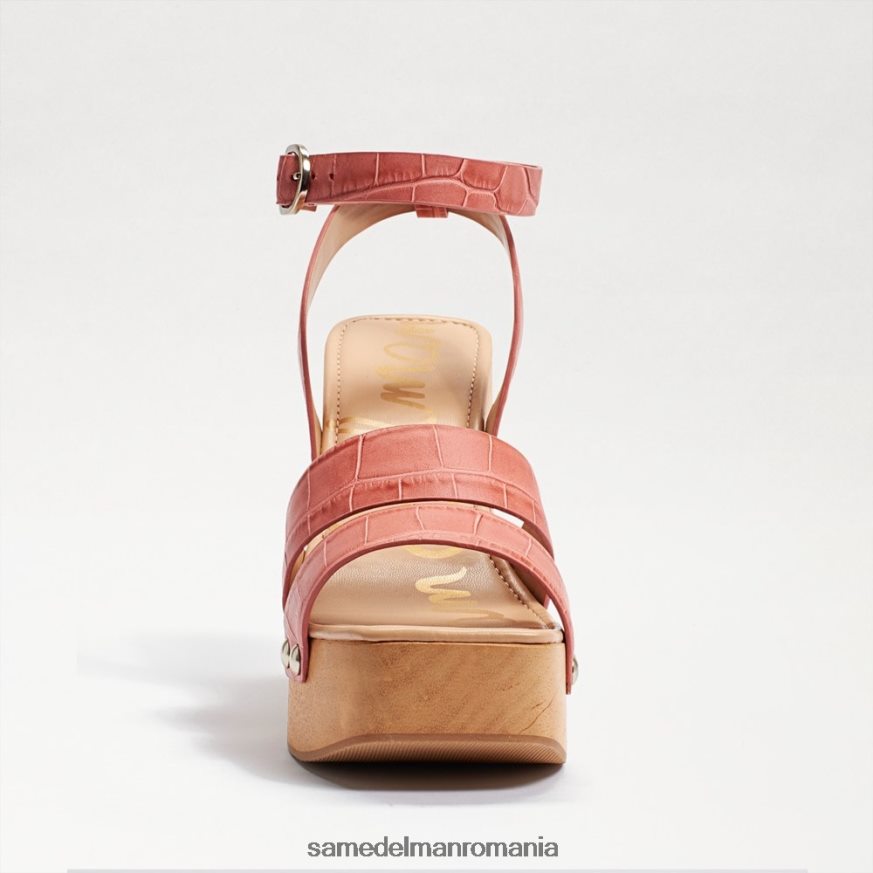 Sam Edelman încălţăminte terra rose croc femei sandală cu toc cu platformă rosalind HN448Z801