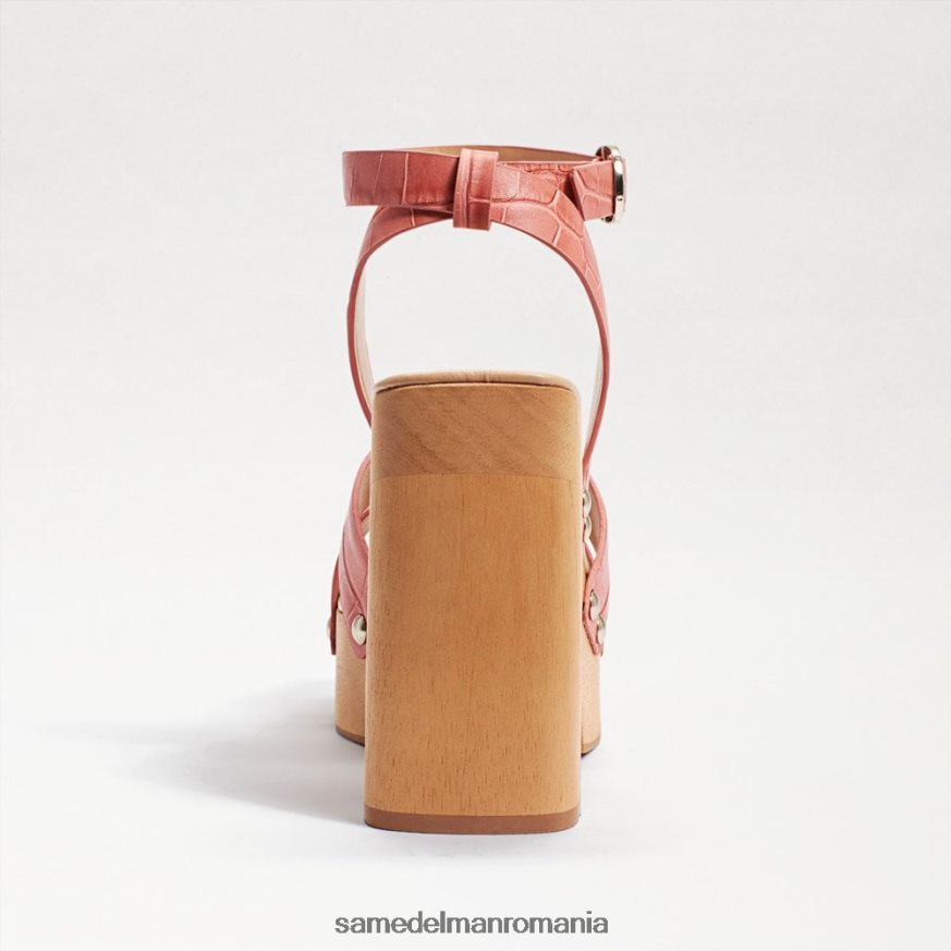 Sam Edelman încălţăminte terra rose croc femei sandală cu toc cu platformă rosalind HN448Z801