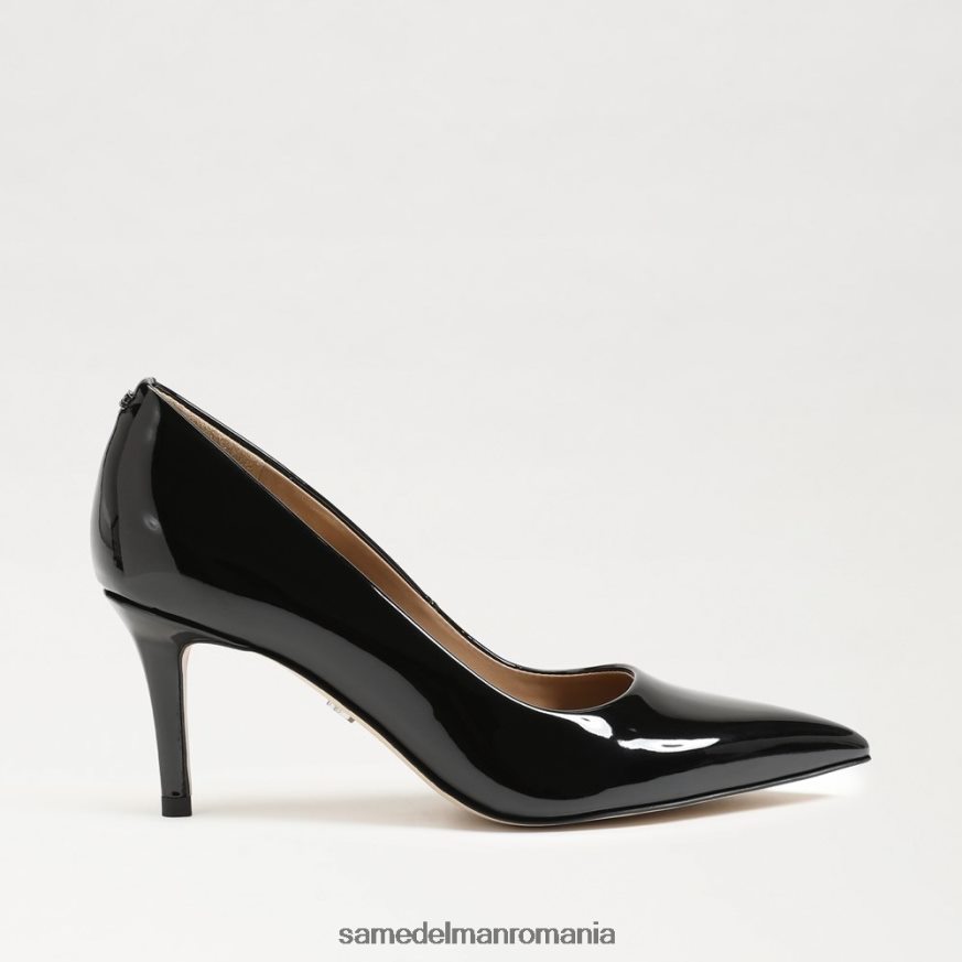 Sam Edelman încălţăminte brevet negru femei Viena kitten heel pump HN448Z213