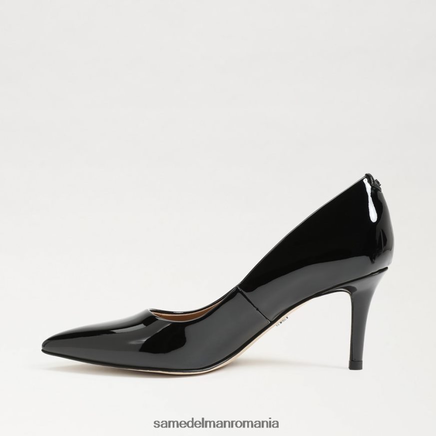 Sam Edelman încălţăminte brevet negru femei Viena kitten heel pump HN448Z213