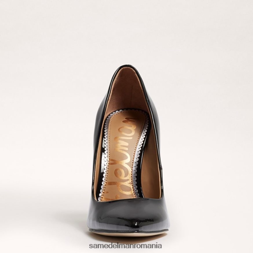 Sam Edelman încălţăminte brevet negru femei danna toc ascutit HN448Z411