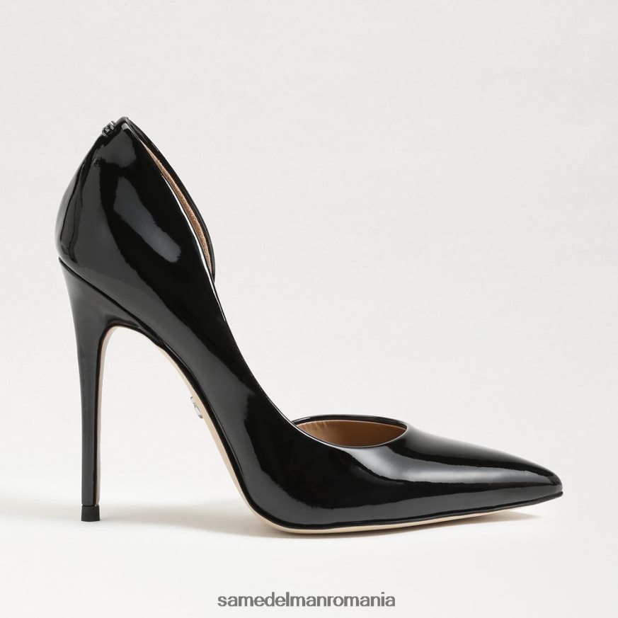 Sam Edelman încălţăminte brevet negru femei delores toc ascutit HN448Z779
